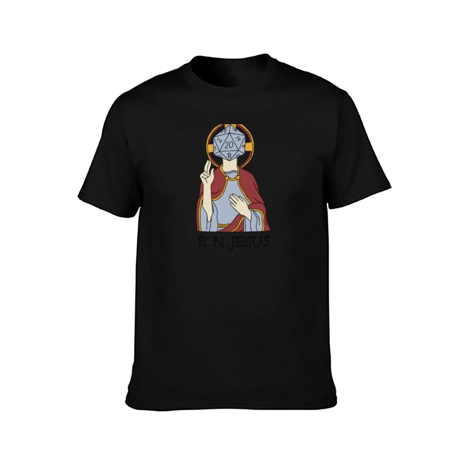 R.N.Jesus T-Shirt summer top basketball graphic tees mens t shirts