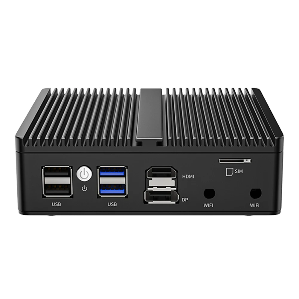 팬리스 미니 PC 인텔 셀러론 N5105 N5100 소프트 라우터, 4x 인텔 i225 i226 2.5G LAN HDMI DP pfSense 방화벽 기기 ESXI AES-N