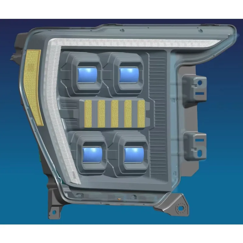 포드 F150 2021년식 이후 P702 14세대용 풀 LED 라이트 헤드램프 (방향지시등 어셈블리 포함)