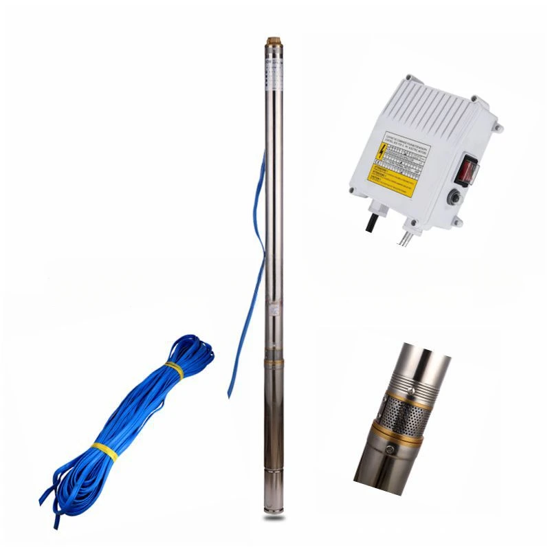 

Stainless steel deep well pump multistage submersible pump high lift well pumping clear water agricultural 220V