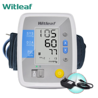 Witleaf Recharge Arm Automatic Blood Pressure Monitor LCD BP Sphygmomanometer Pressure Meter Tonometer for Arterial Pressure