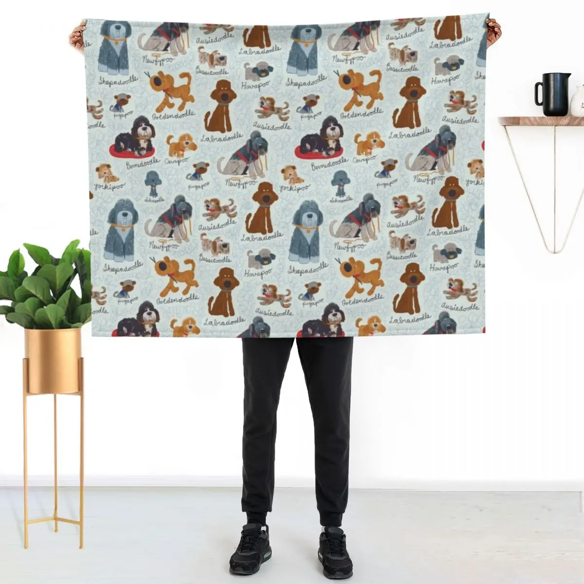 

Oodles of Doodles Throw Blanket Air Conditioner Soft Blanket for Office Home