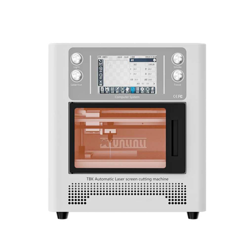 Machine intelligente de retrait d'écran de téléphone Blu Ray, petite Machine de découpe de marquage Laser pour écran tactile pour verre de couverture arrière