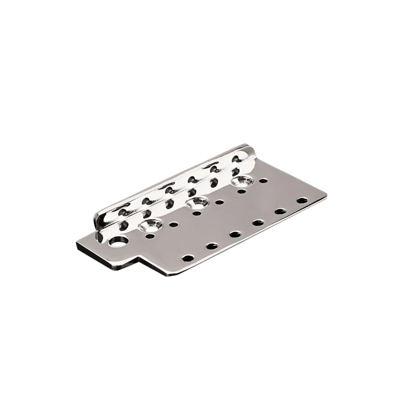 Chrome Tremolo Bridge Plate for 6-String Electric Guitars - High-Quality Upgrade