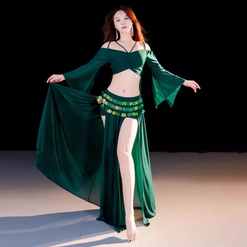 ที่กําหนดเอง Belly Dance ชุด 2025 ชุดใหม่เซ็กซี่สไตล์ Eastern Dance และการฝึกอบรม Class ชุด Bellydance เครื่องแต่งกาย