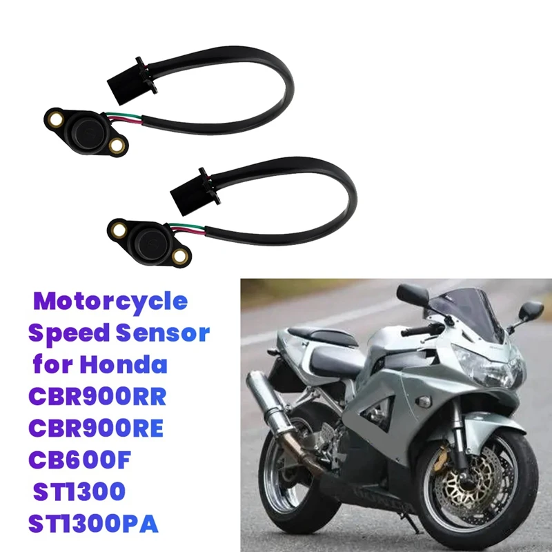 2Pcs 37700-MCJ-003 Motorcycle Speed Sensor For Honda CBR900RR CBR900RE CB600F ST1300 ST1300PA 37700-MCJ-000 37700MCS003