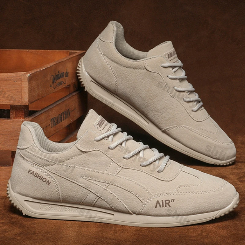 Zapatillas de deporte para hombre, nueva moda de primavera, zapatillas para correr con plataforma, tendencia para exteriores, zapatos deportivos resistentes al desgaste, zapatillas informales antideslizantes