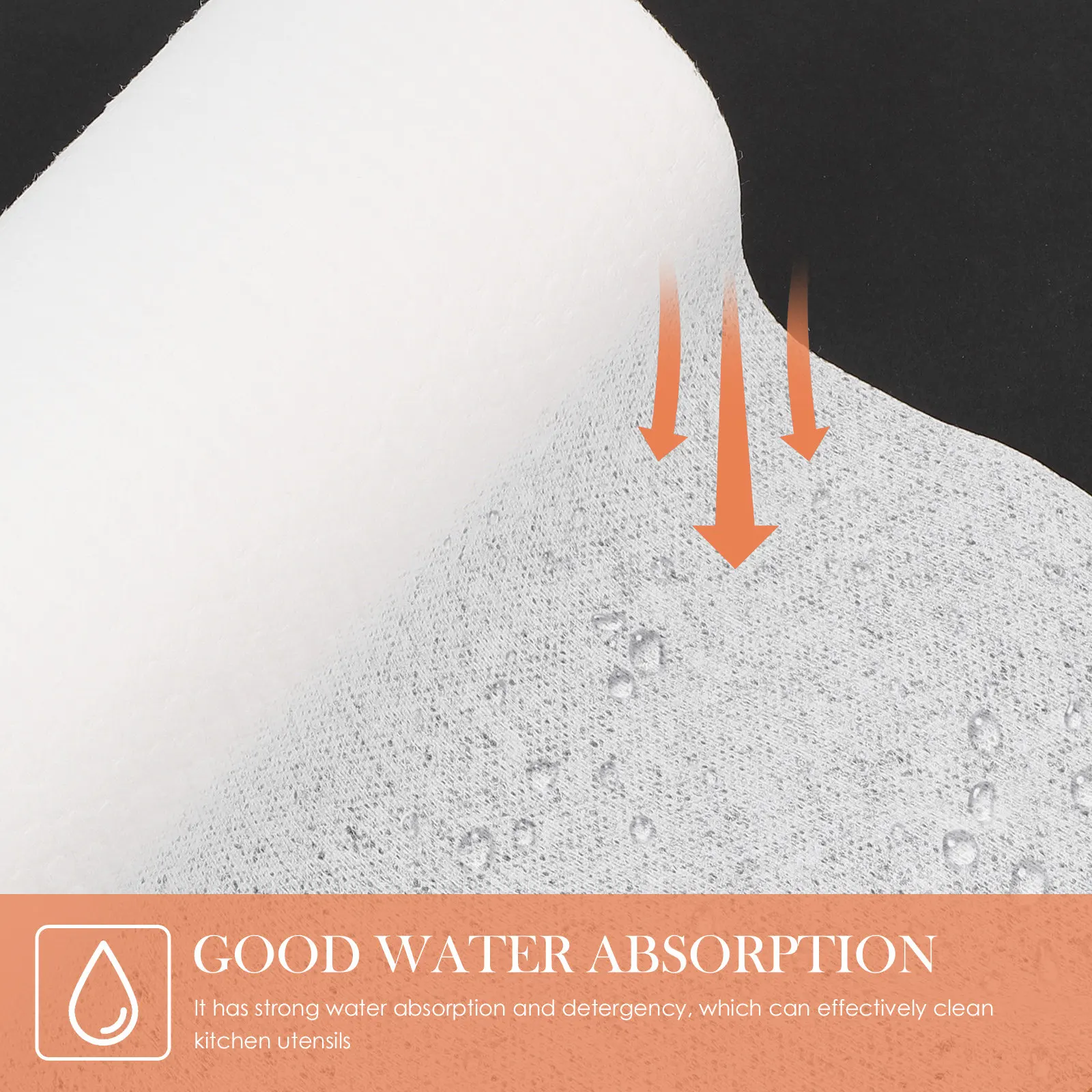 

3 рулона универсальных салфеток для сухой и влажной уборки, комфортные, для тонкой очистки посуды, тарелок, столовых приборов, кухонные бумажные полотенца