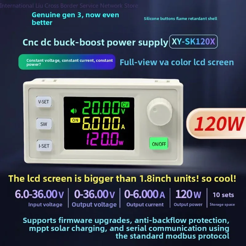 Numerical Control Step-up Voltage DC Adjustable Regulated Power Supply Constant Voltage Constant Current Solar Charging Module