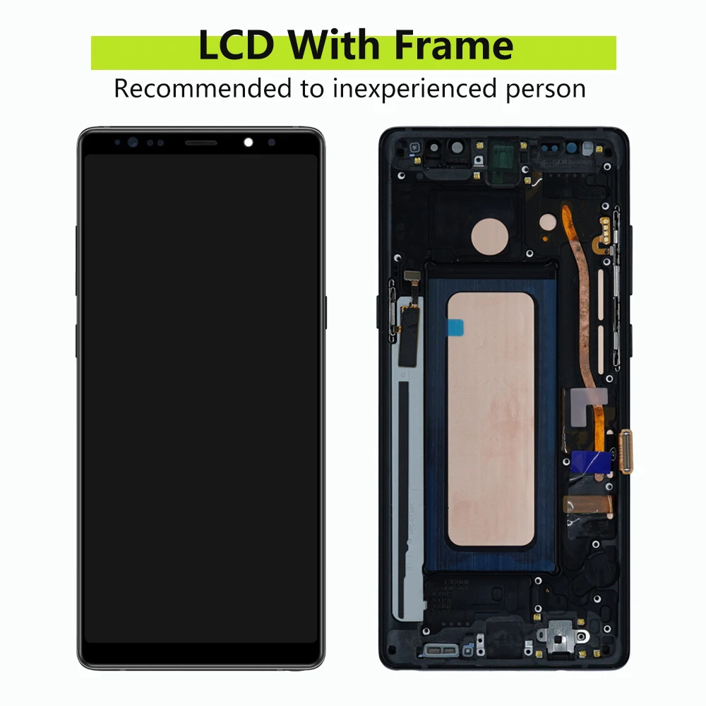 Tela para samsung note8 n950 n950u SM-N950F/ds display lcd digitador da tela de toque para samsung note 8 lcd substituição