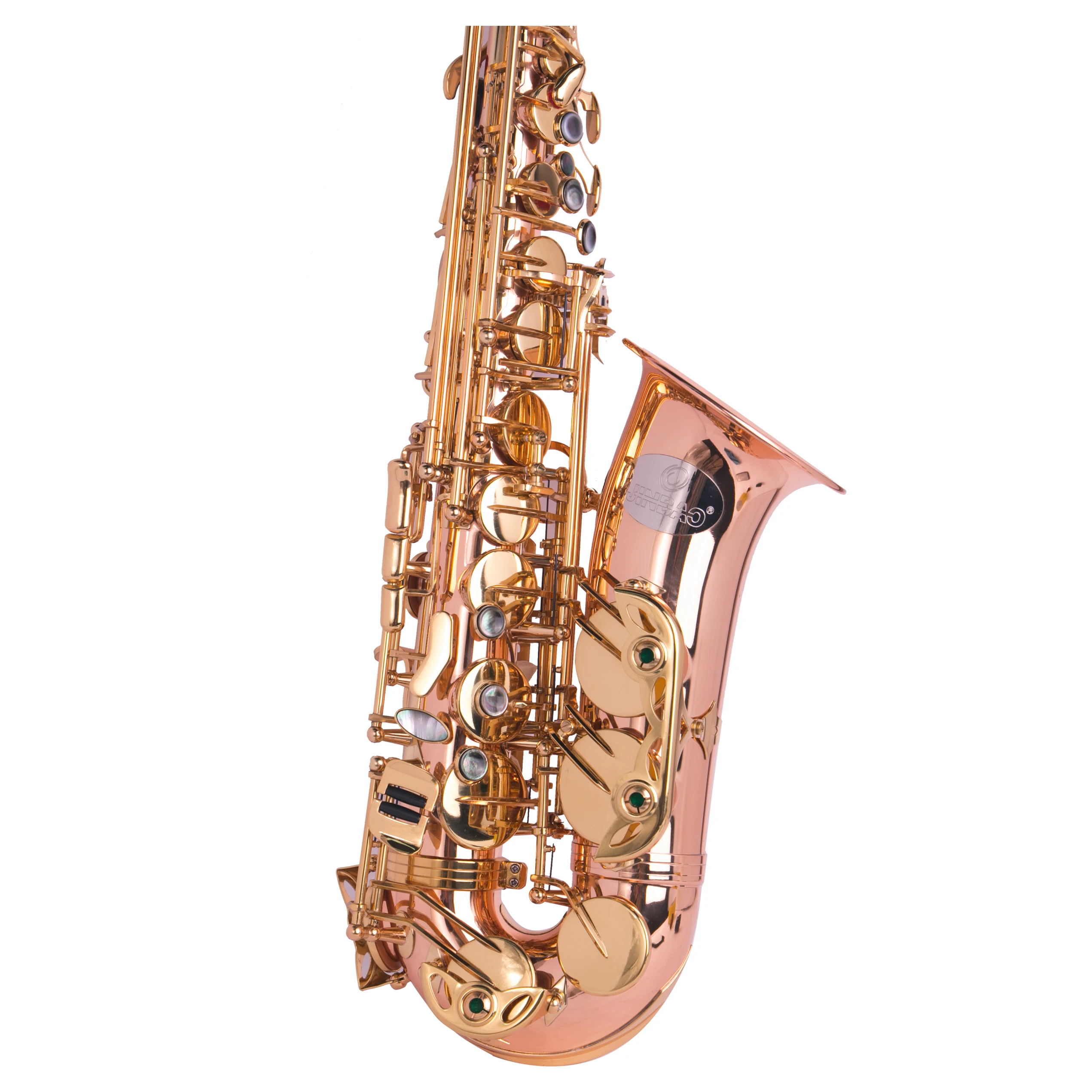 JinBao JBAS-1010 Hot Sale Sax Phosphor Copper Rose Gold Lacquer Alto Saxophone