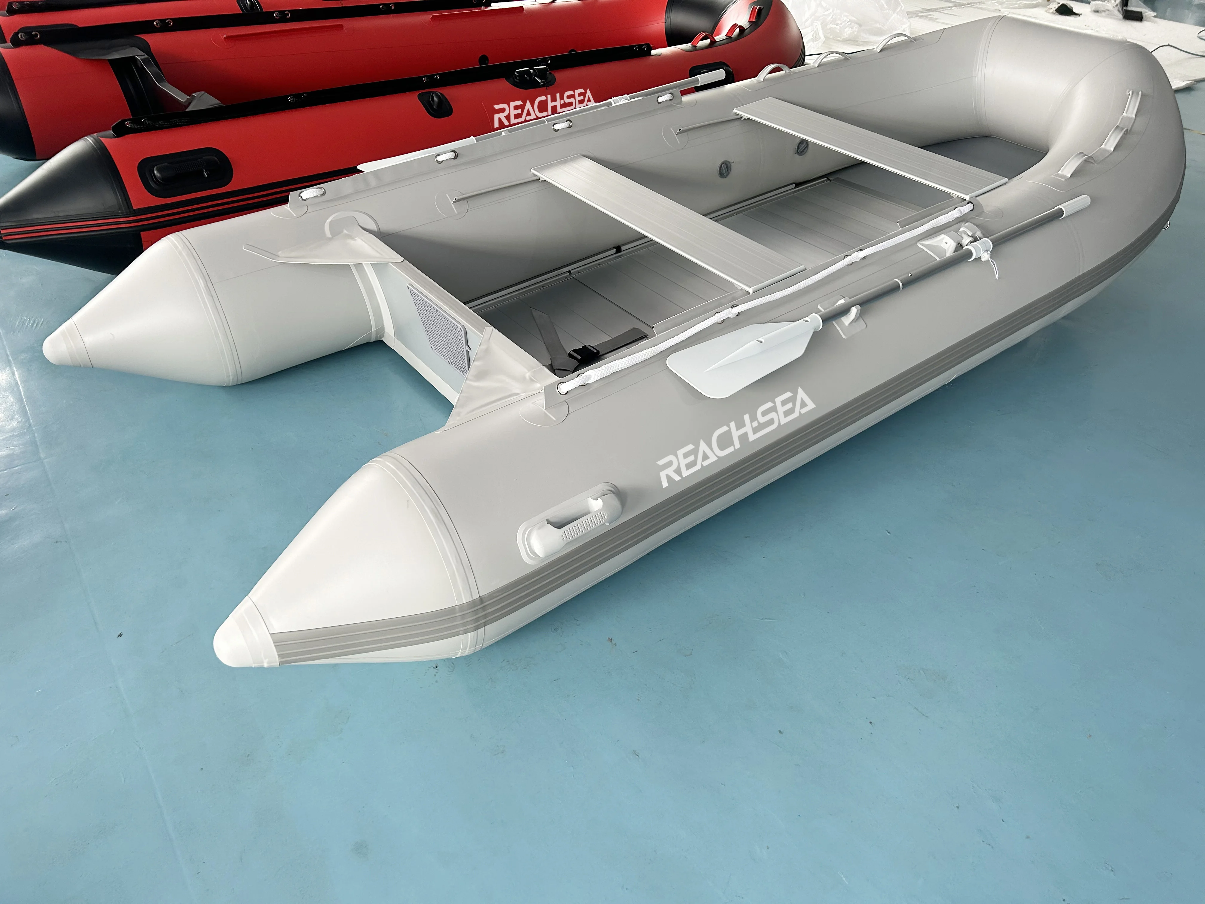 REACH-SEA أفضل بيع قارب أرضي من الألومنيوم قارب صيد قابل للنفخ قارب قابل للنفخ للبيع