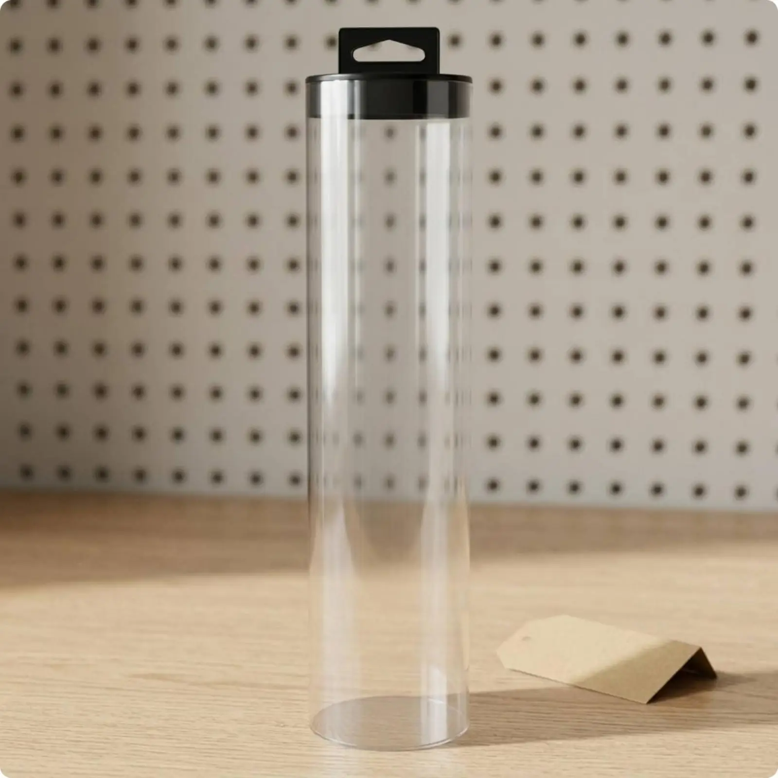 Sports Ball Display Tube Clear Storage Pickleball Tennis Badminton Baseball Holder for Product Display Tennis Ball Storage Case