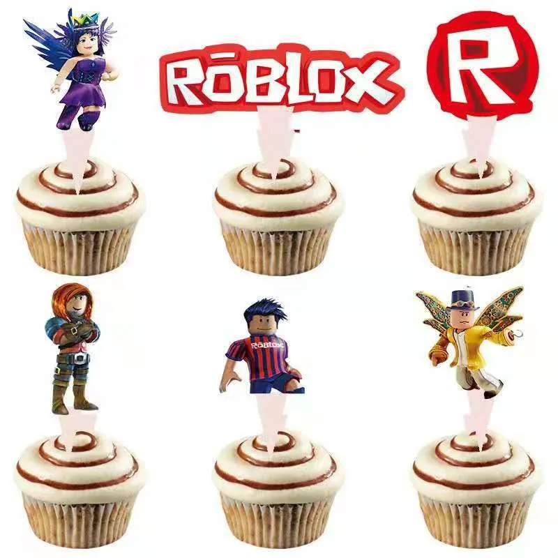 18 قطعة لعبة جديدة من سلسلة ROBLOX بالونات مطبوعة على شكل شخصية كرتونية للأولاد والبنات مستلزمات ألعاب بالون لحفلات أعياد الميلاد وحفلات الزفاف #3