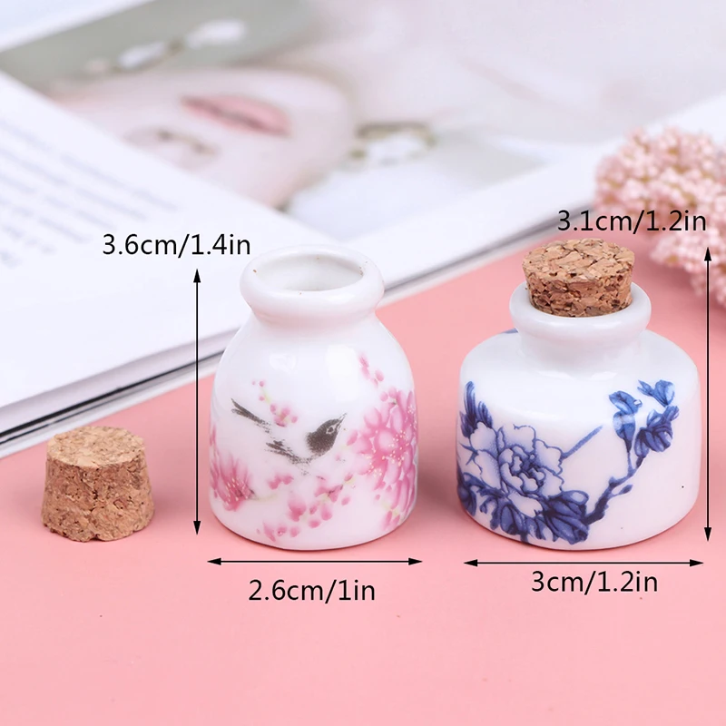 Strumenti per Nail Art fai da te Peony Mini Ceramic Glass Dappen Dish Bowl Cup con coperchio in legno acrilico Liquid Glitter Powder Bottle