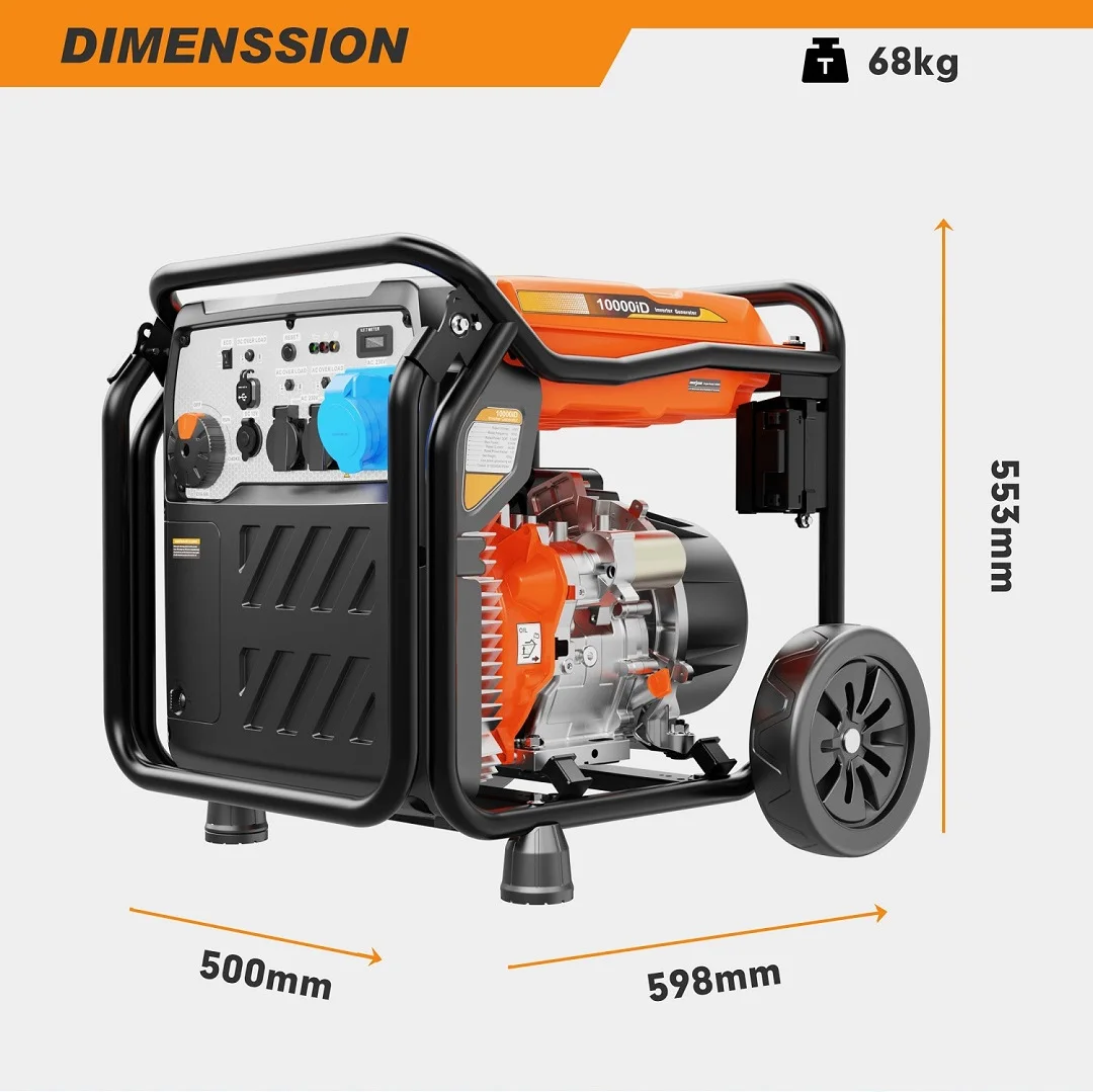 Oem Odm 8000 8500 9000 Watt Best Dual Gas Lpg Inverter Generator Dual Fuel Inverter