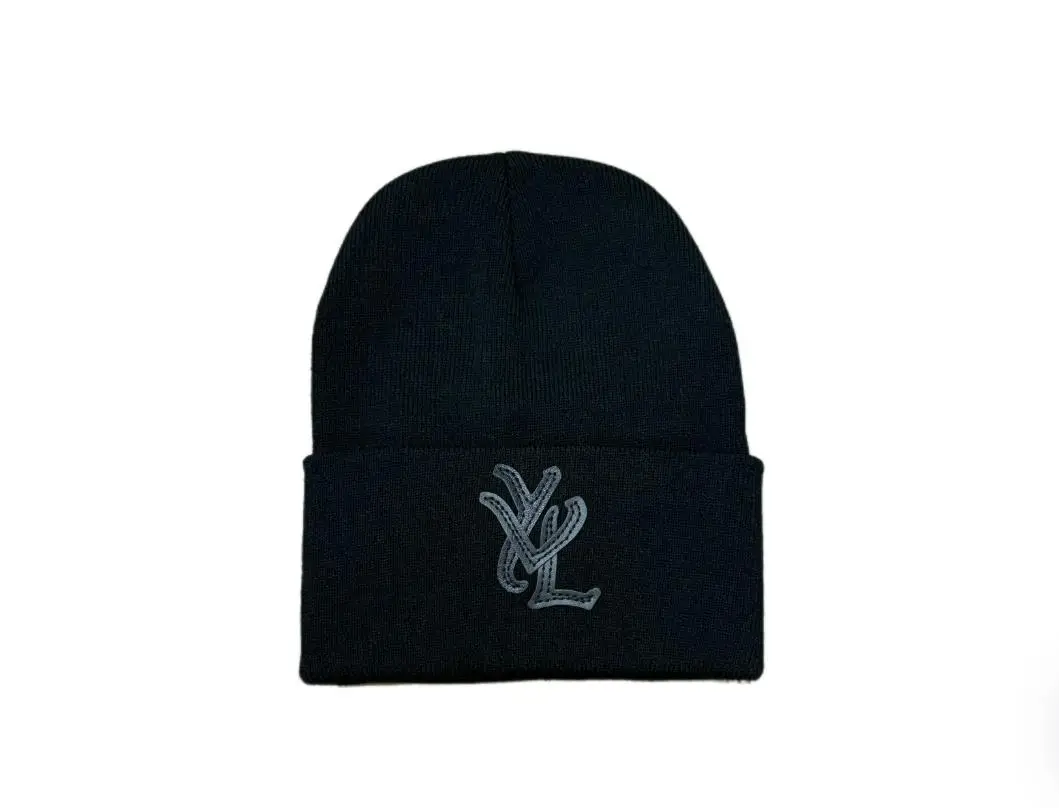 2026 Playboi carti YVL Knitted hat spliced leather and yarn cold hat MZ290