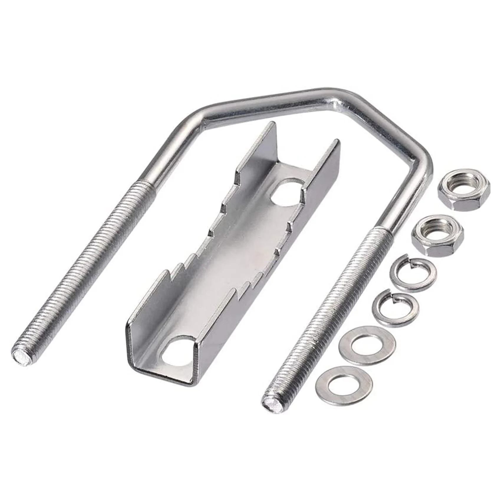 MAKE-Yagi Wifi Antenne Mast Cross-Over Halterung Kit U-Bolt Clamp Montage Hardware 2 Stück für Outdoor Wifi Antenne, Lora Antenne