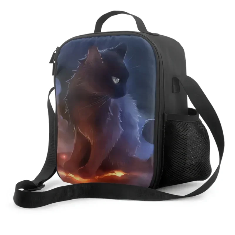 

In The Galaxy Nebula Sky Insulated Lunch Bag for School Work Picnic Tote Lunch Box Containers Reusable Cooler Bag