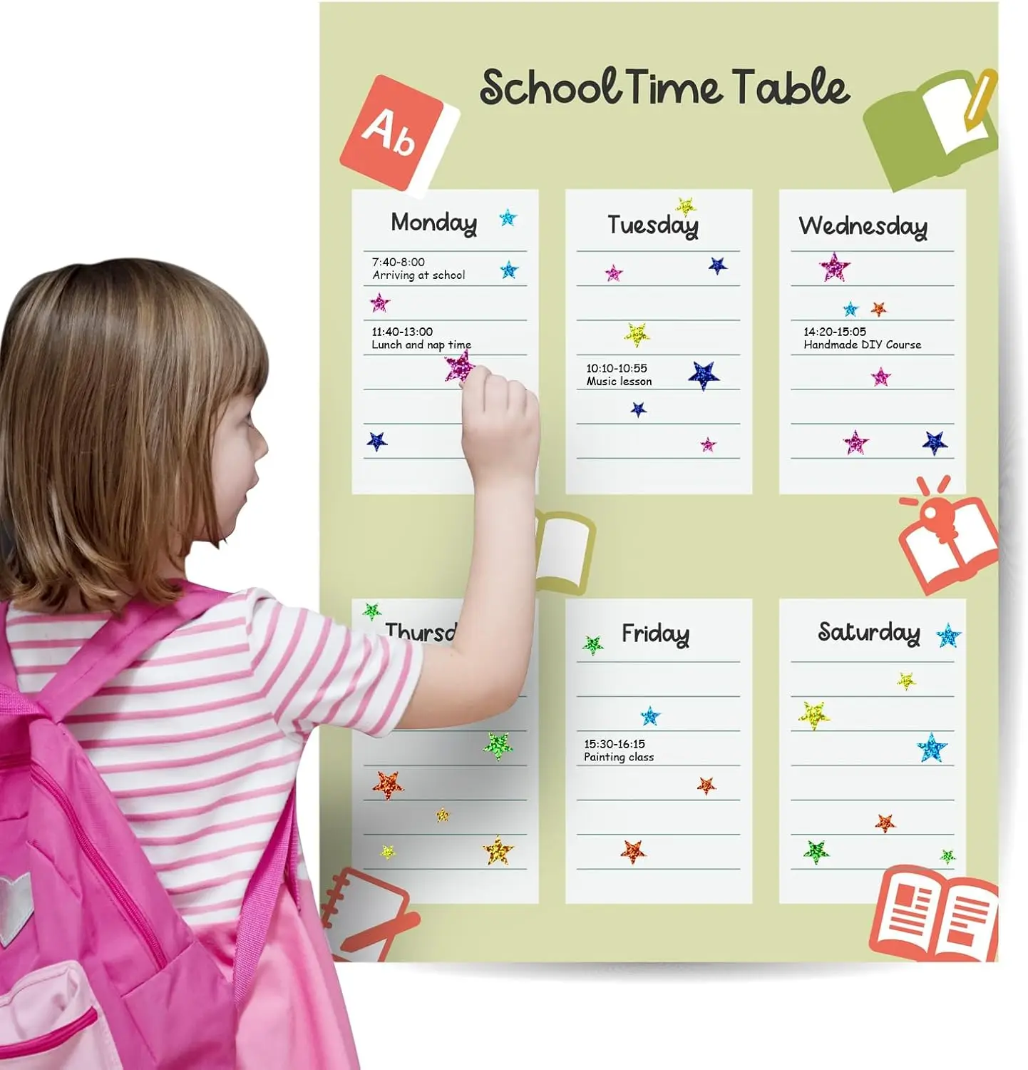 25 ورقة من ملصقات النجوم 2040 قطعة من النجوم الصغيرة لمكافأة الأطفال، ثلاثية الأبعاد لامعة ورقائق لامعة لمخطط مكافآت السلوك و