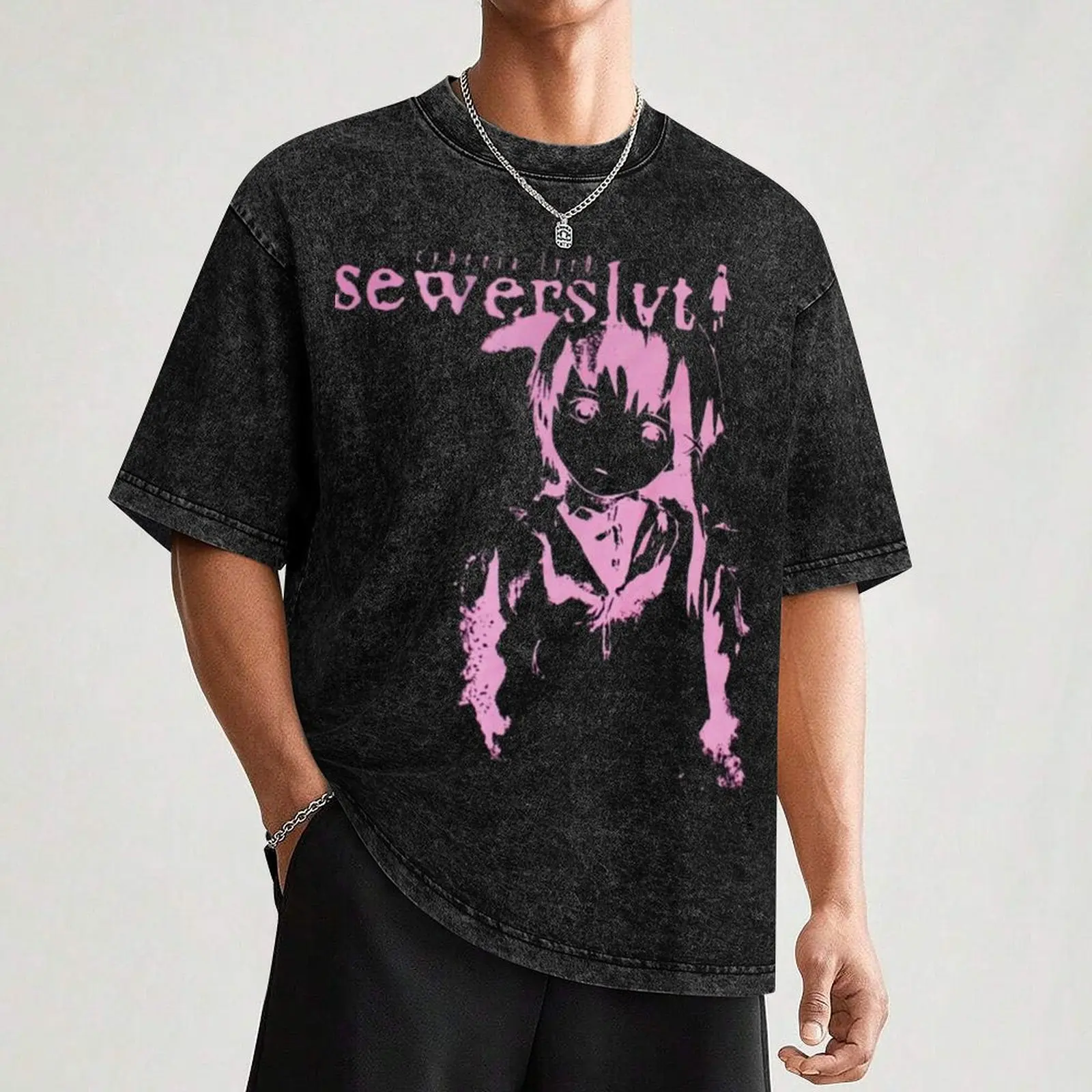 Sewerslvt Schizofrenia SPECIAL GIFT FOR SEWERSLVT LOVERS T-Shirt Trendy Print Short Sleeve