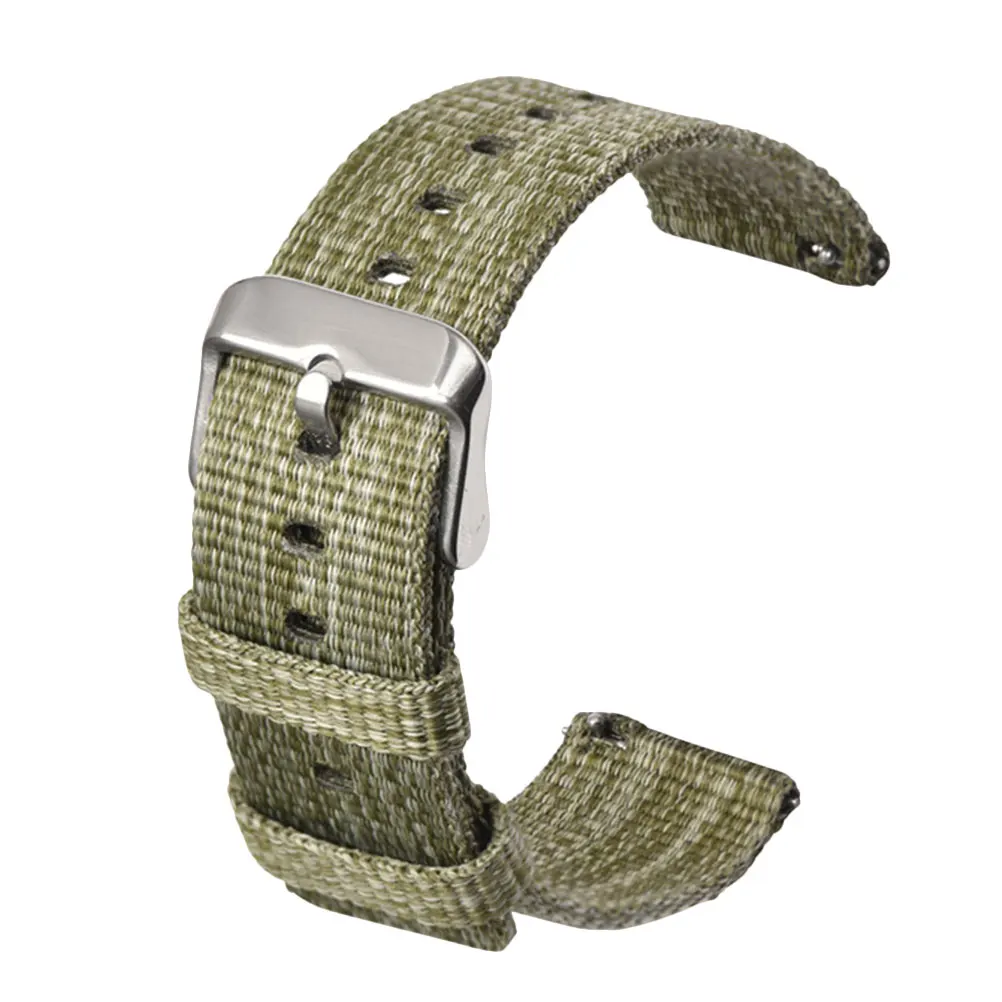 

Canvas Watchstrap Durable Comfortable Ergonomic Simple Style Replacement Band Strap Watch Accessories Ideal Gift