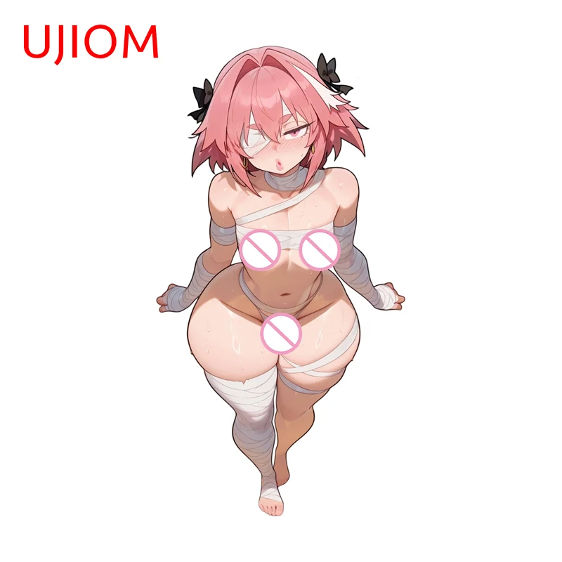 UJIOM Sexy Astolfo Waifu Wall Stickers Charming Anime Femboy Graffiti Trunk Toolbox Decal Waterproof Wallpapers House Poster