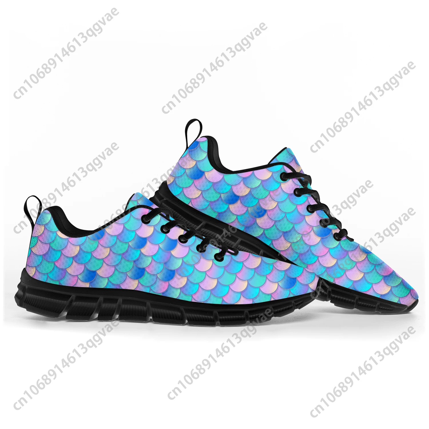 Fish Scales Sports Shoes Mens Womens Teenager Kids Children Customized Sneakers Casual Tailor-Made Shoe High Quality Couple