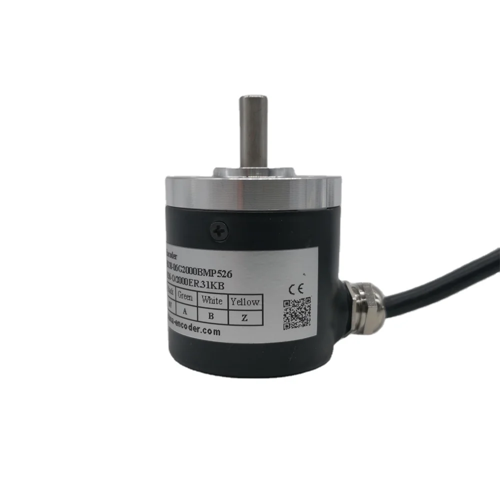 

Оптический инкрементный энкодер Кодировщик Внешний диаметр 36 Сплошной вал 6 Энкодер 5 В постоянного тока Импульс 1000