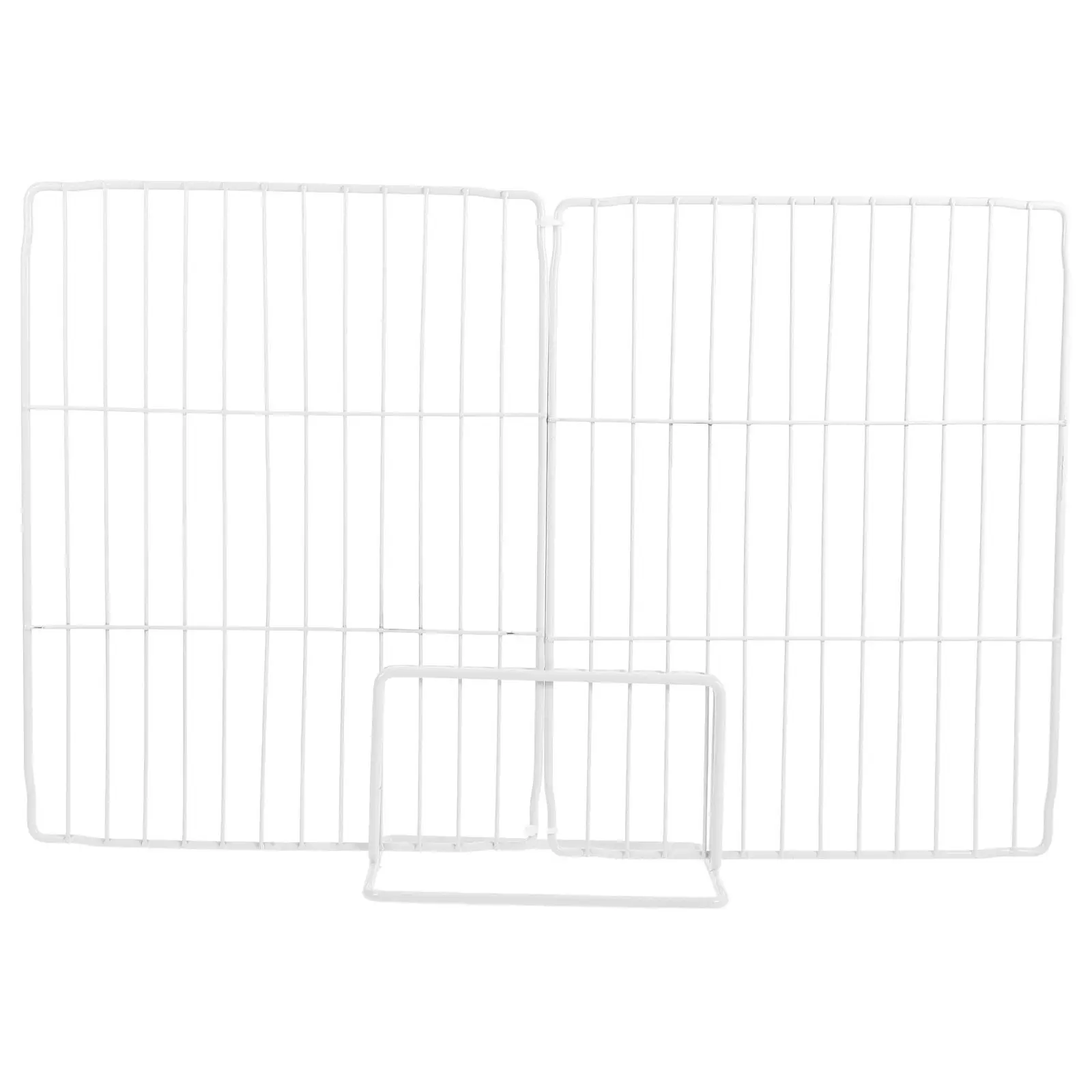 

Sturdy Freezer Wire Shelf Divider Adjustable Organizer for Supermarket Kitchen Freezer Storage Ice Cream Display Shelf Dividers