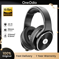 Oneodio Studio HI-FI Headphones High-Resolution Sound Deep Bass Wired Headset with 50mm Neodymium Drivers Ideal for Music Create