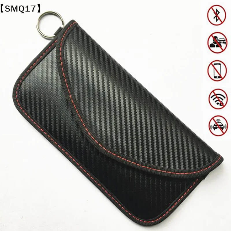 1pcs Signal Blocking Bag Faraday Bag Cage Pouch Wallet Phone Case Key Bag【SMQ】
