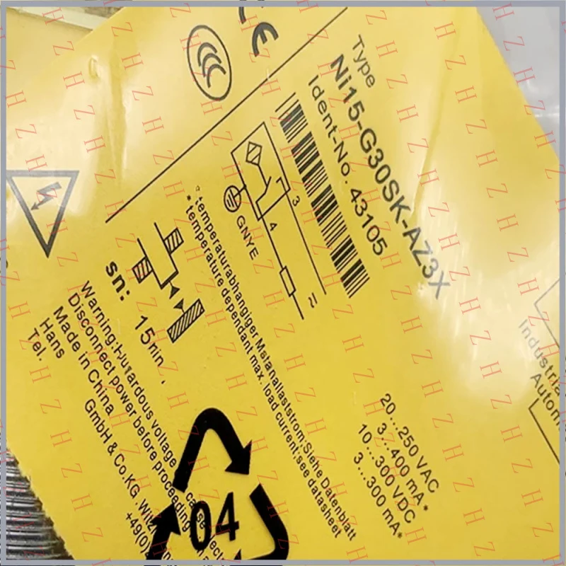 

Датчик U+ FOR TURCK New NI15-G30SK-AN6X-H1141 NI15-G30SK-AP6X-H1141 NI15-G30SK-AP6X (минимальный заказ: 10 шт.)