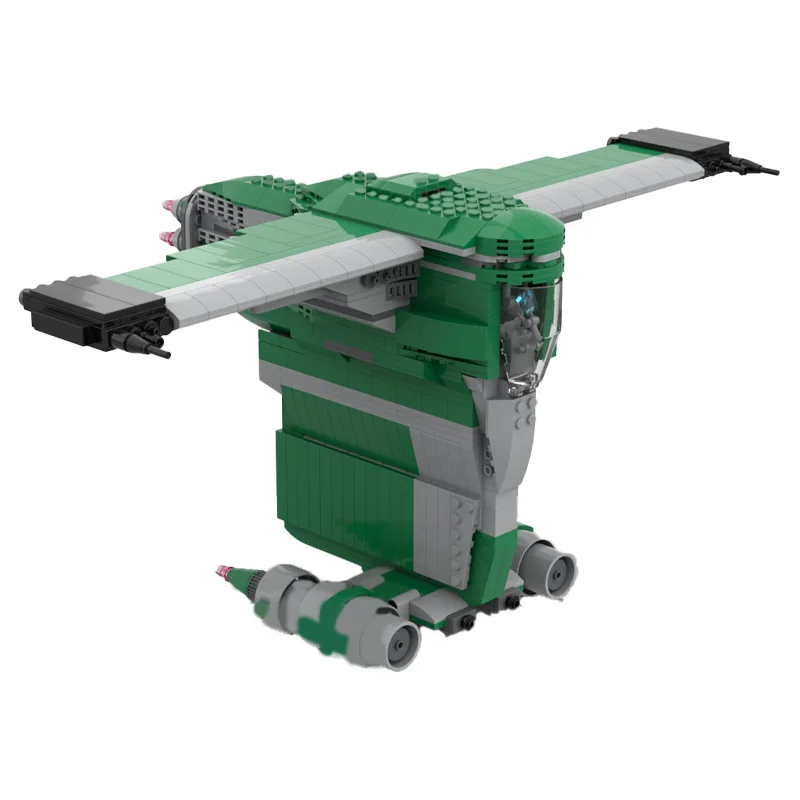 

933 детали Star Battle Series Light Salvage Freighter, индивидуальные строительные блоки, модель для детей, креативная сборка, игрушки, подарки