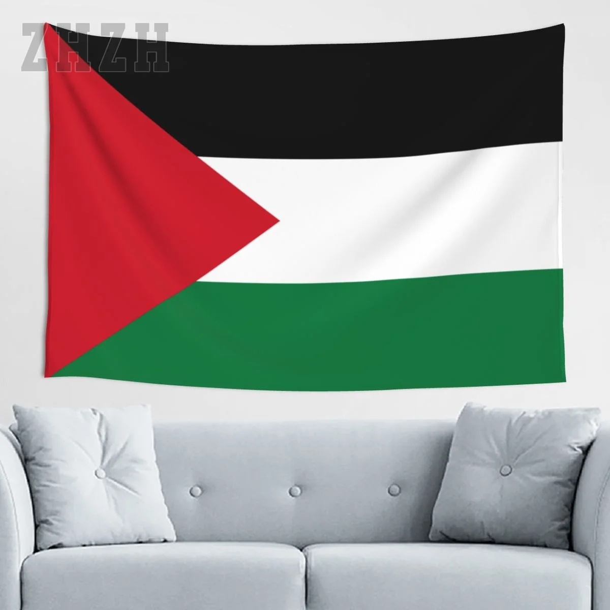 Tapestry Palestine Flag Palestinian Country Print Blanket Wall Hanging Decorative Blanket Fabric Bedroom