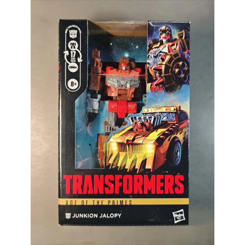 

В наличии: Классические игрушки Hasbro Transformers Age Of The Primes Junkion Jalopy, фигурки роботов, коллекционные игрушки, подарки, товары для хобби