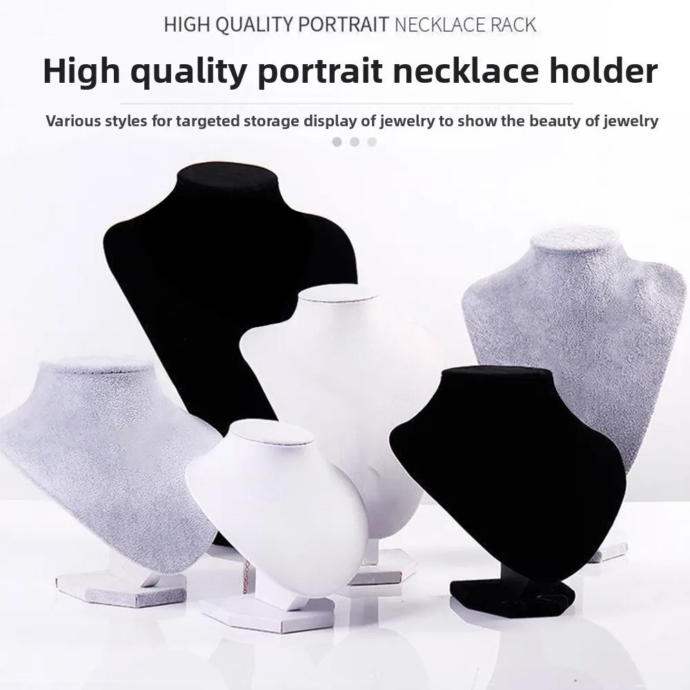 

New Multifunctional Necklace Display Exhibition Light Luxury Show Props Jewelry Storage Rack Jewelry Store