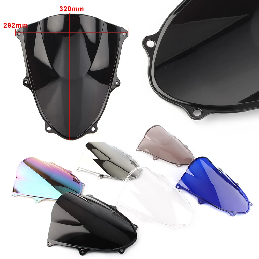 GSXR1000 2017 2018 Motorcycle Windscreen Front Windshield Wind Screen For Suzuki GSXR 1000 17 18 K17 ABS Plastic