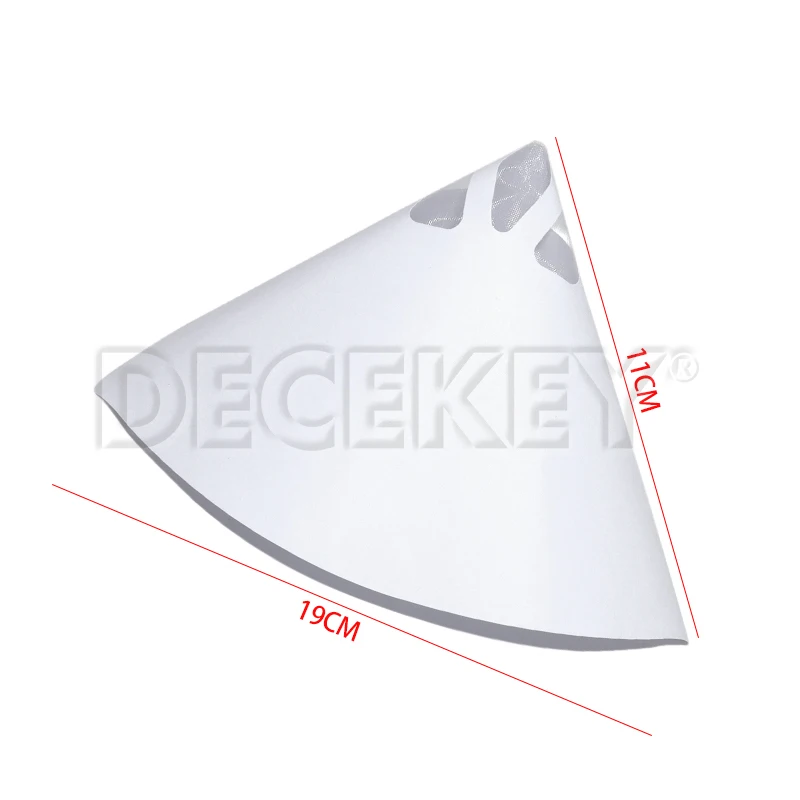 100 Mesh Disposable Photo Curing 3D Printer Accessories Paper Filter LCD SLA DLP UV Resin Thicker Paper Filter Funnel