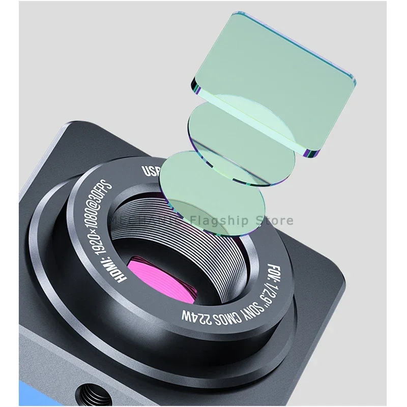 MECHANIC MOS500 Mikroskopkamera 16 Millionen Pixel Sony IMX323 Sensor 4K-Aufnahmeunterstützung HDIM/Typ-C-Schnittstelle 64G-Speicher