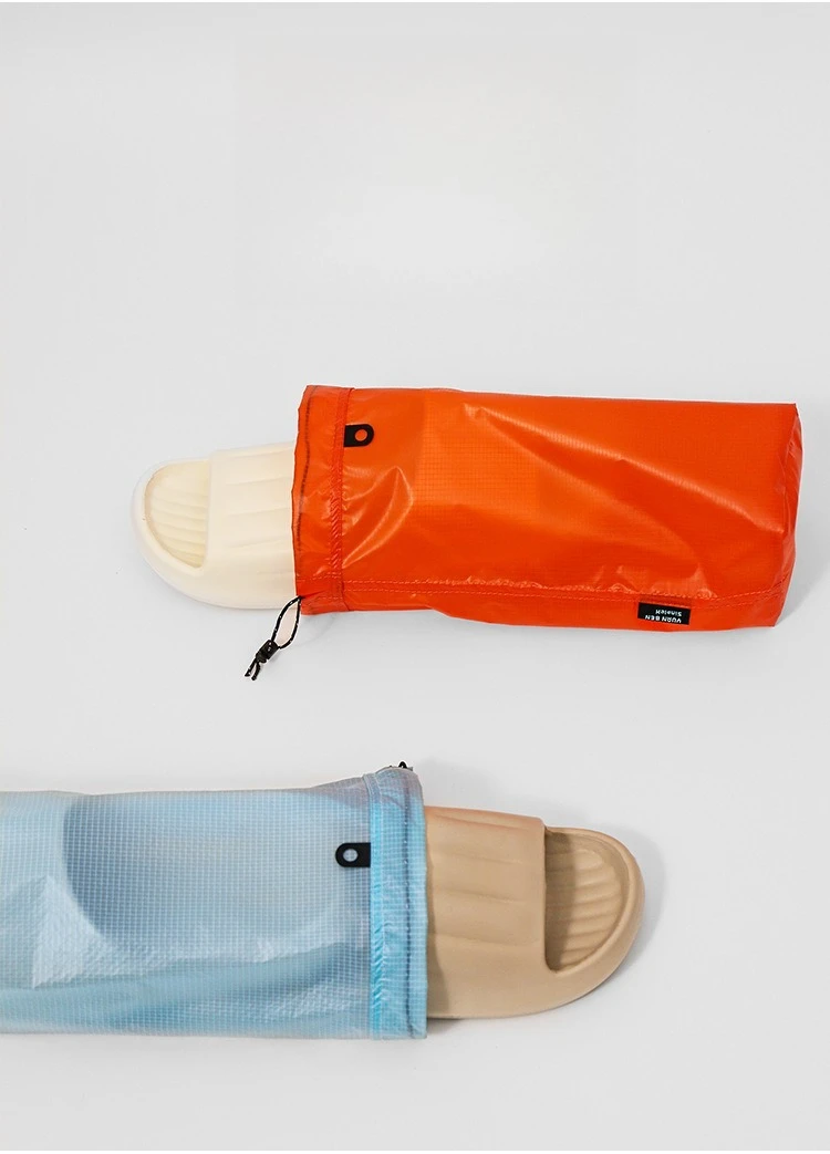 Travel slippers storage bag fitness swimming waterproof and dirt proof drawstring bag portable dustproof and odor proof shoe bag