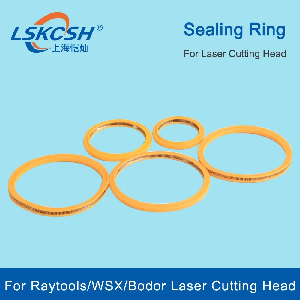 LSKCSH Sealing Ring Washer Protective Windows for Raytools/PR/WSX/Bodor Customizable Size for Fiber Laser Head 1064nm