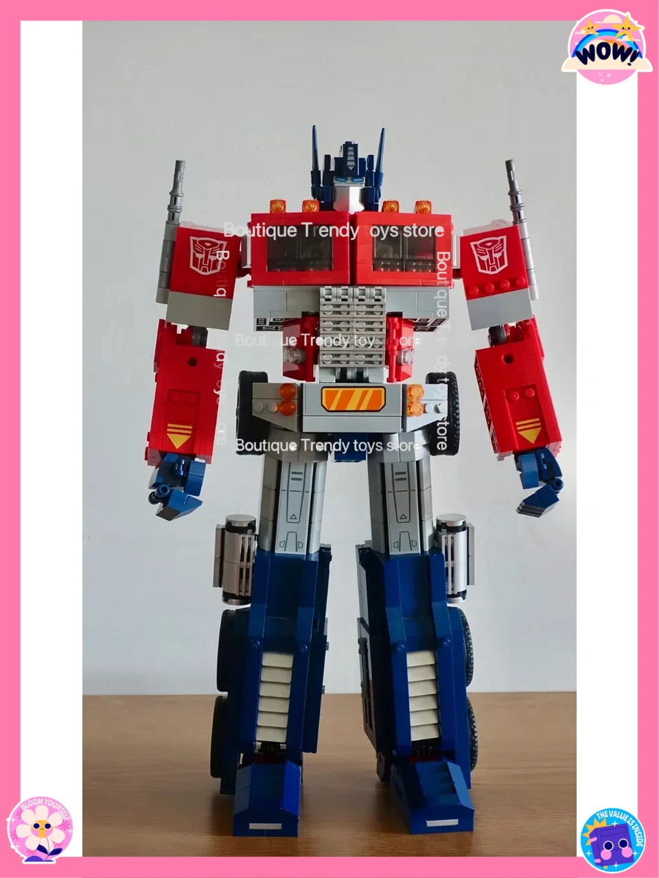 【新入荷】MOCロボットビルディングブロック - クリエイティブな装飾モデルおもちゃ、男の子や子供へのホリデー誕生日プレゼント