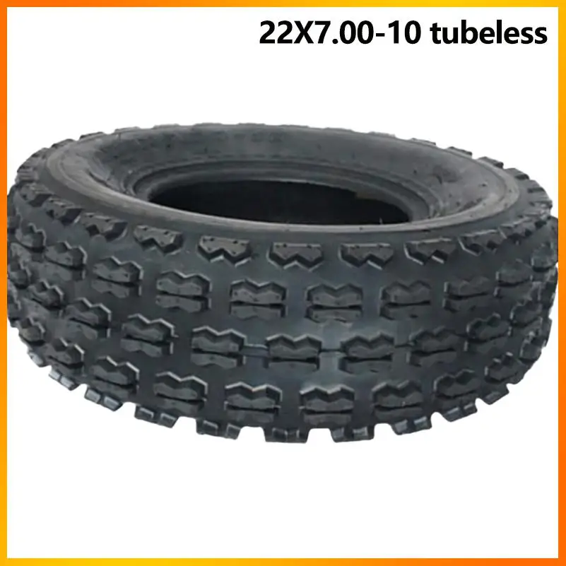 

22x7.00-10 inch off-road four-wheel go kart with tubeless tires 22x7-10 ATV vacuum tires for off-road vehicles