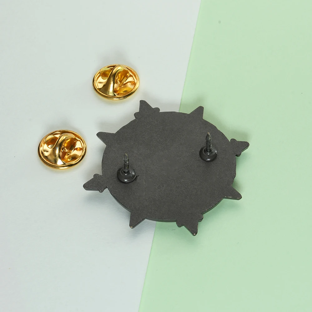 Exquisite three-dimensional metal Badge PUNISHER SKULL LAW ENFORCEMENT MORALE Jewelry Brooch Accessories