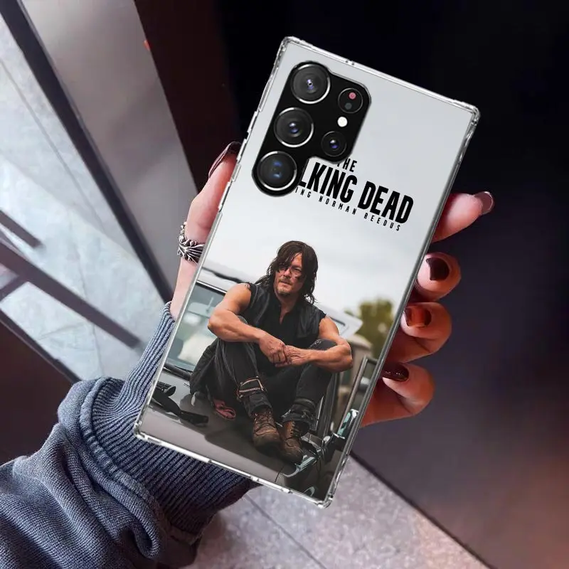 The Walking Dead Daryl Dixon Phone Case For Samsung Galaxy S23 S24 Ultra S22 + S21 Plus S20 FE Cover S10E S10 S9 S8 Silicone Pri