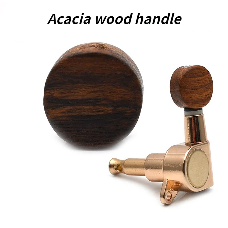 

Bakelite Folk Guitar Acacia Wood String Button Handle Knob Head Hat Qin Button String Shaft Button Handle Oval