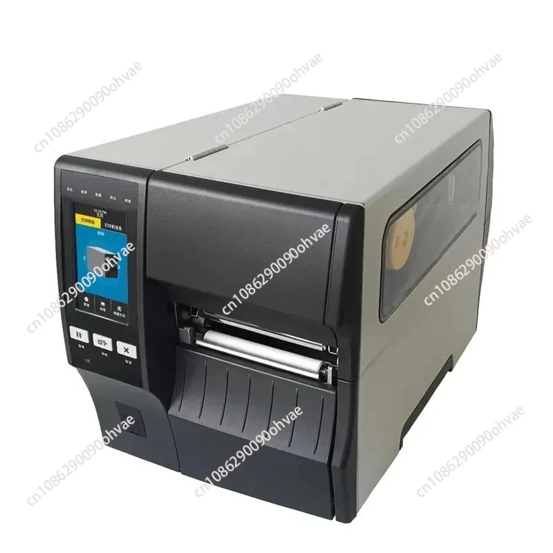 

ZT411 300 точек на дюйм, 4 дюйма, промышленный термотрансферный принтер этикеток