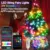 Dreamcolor Rgb Led Strip WS2812B Bluetooth Smart String Fairy Lights Christmas Garland Light Waterproof For Party Curtain Room