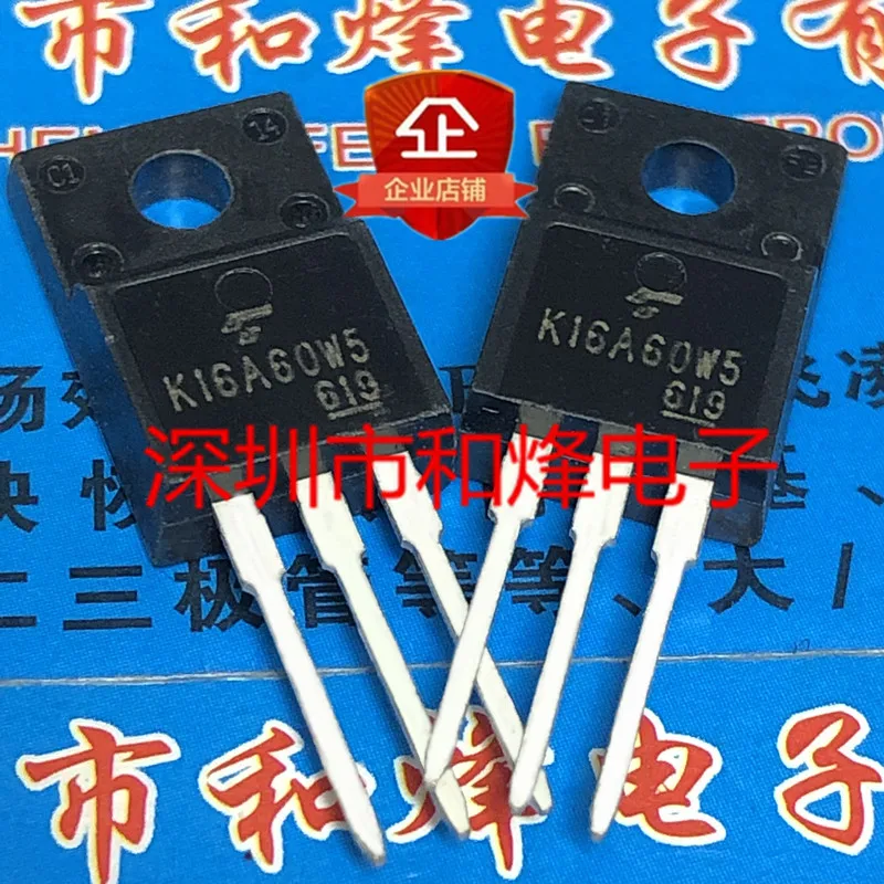 5PCS-10PCS K16A60W5 TK16A60W5  TO-220F 600V 15.8A  New And Original On Stock